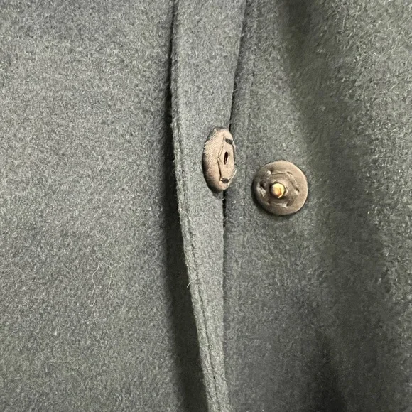 NWOT Sam Edelman Notch Collar Longline Wool Blend Coat - Picture 9 of 12